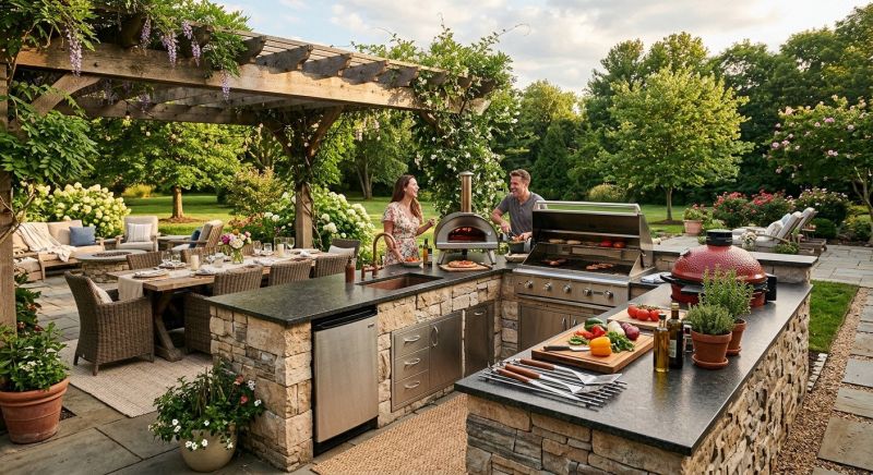 Outdoor Kitchen Remodeling in Charleston, SC