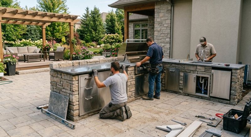 Outdoor Kitchen Remodeling in Houston, TX