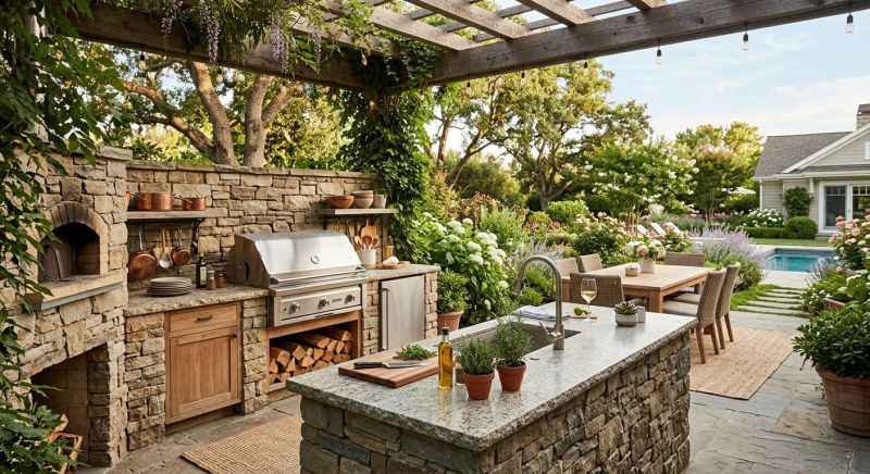 Outdoor Kitchen Renovation in North Charleston, SC